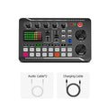 🎤 Kit Micro DJ F998 avec Carte Son – Console Studio Audio USB pour Live, Streaming, TikTok & Podcast Ma boutique